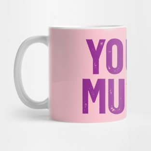 You're Muted! Purple Mug